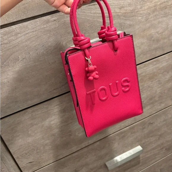 TOUS FUCHSIA LA RUE NEW POP MINIBAG - Picture 6 of 8
